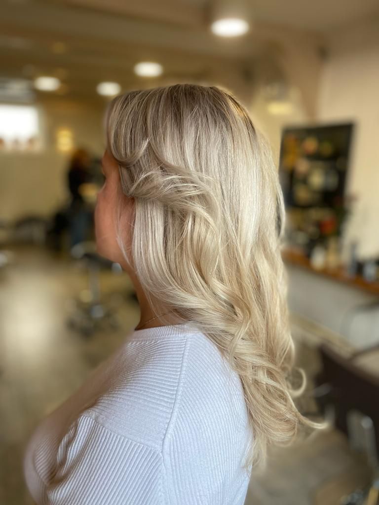 SISKO blond lang haar